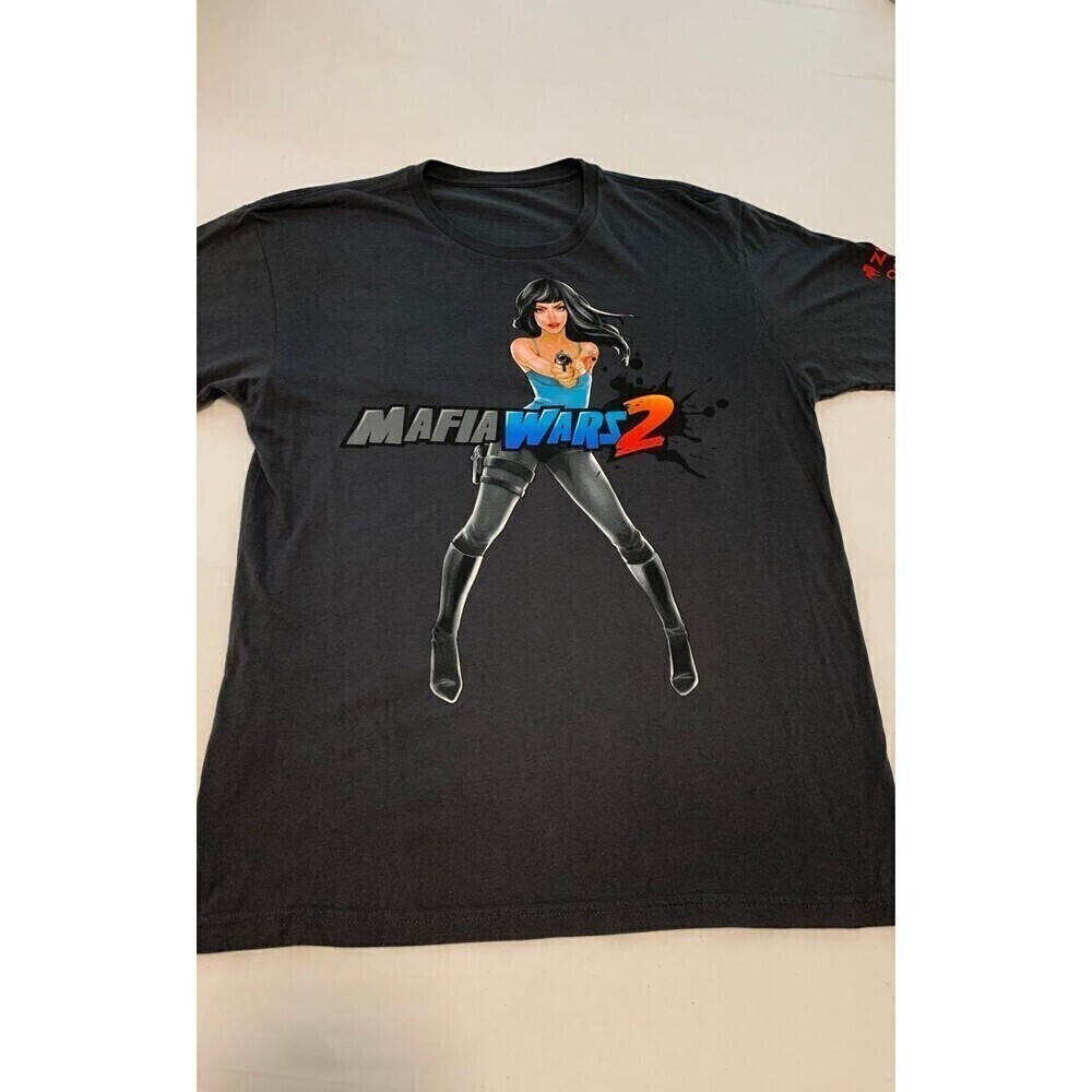 Vintage Tee Mafia Wars 2,  Tshirt Zynga 2011